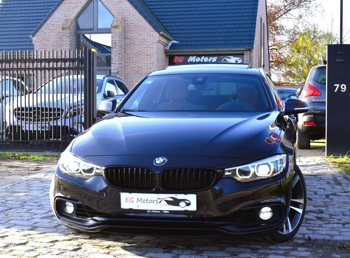 BMW 418 i/Gran Coupé/SPORT/FULL OPTIE/GARANTIE Noir - 1