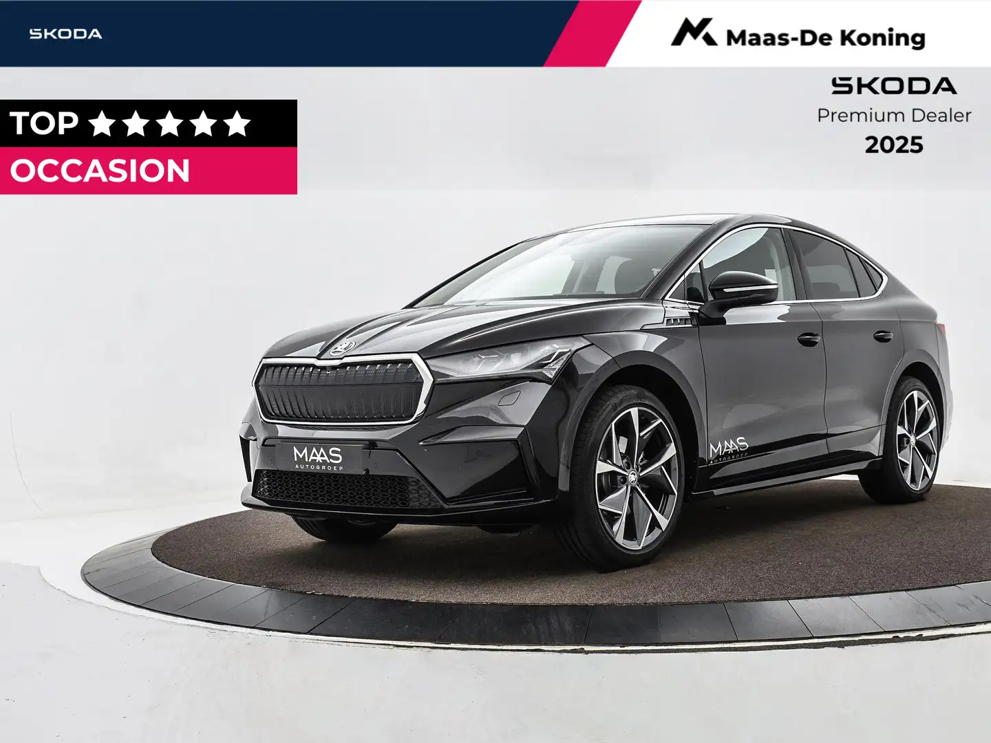 Skoda Enyaq Coupé iV 60 180pk Business Edition Plus · Apple/An Zwart - 1