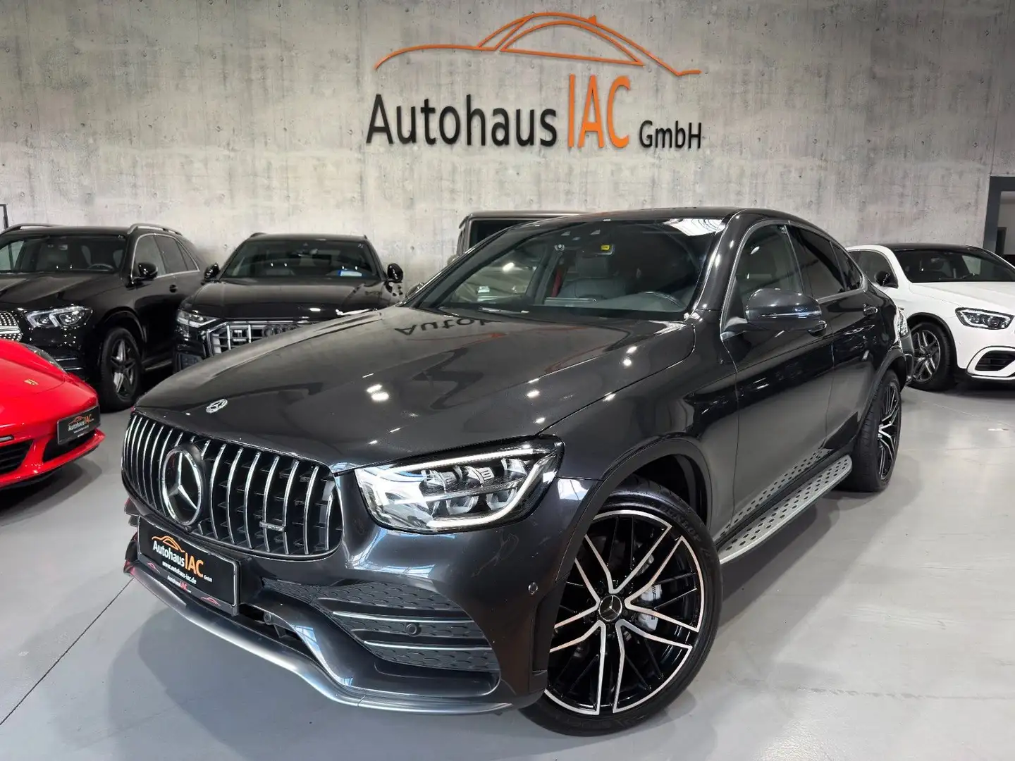 Mercedes-Benz GLC 43 AMG GLC 43/Coupe/AMG/4Matic/SCHIEBEDACH/STHZ/AHK/360 Grau - 1