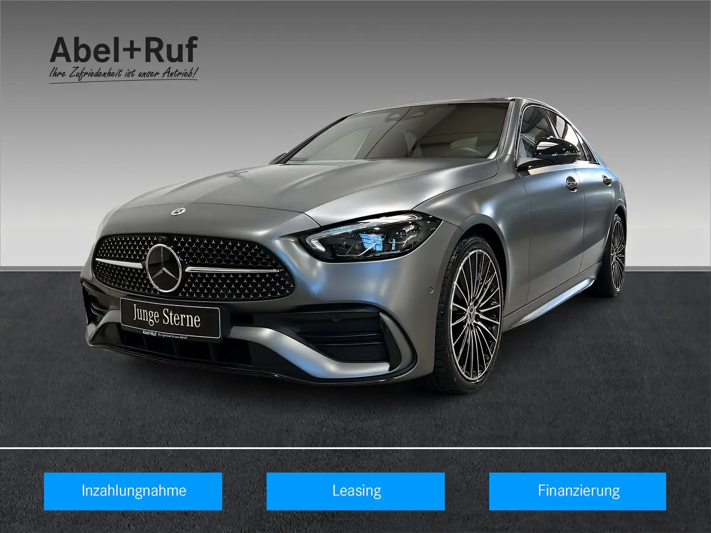 Mercedes-Benz C 300 d 4M Limo AMG+MBUX+DISTRO+Sitzklima+LED+360 Grau - 1