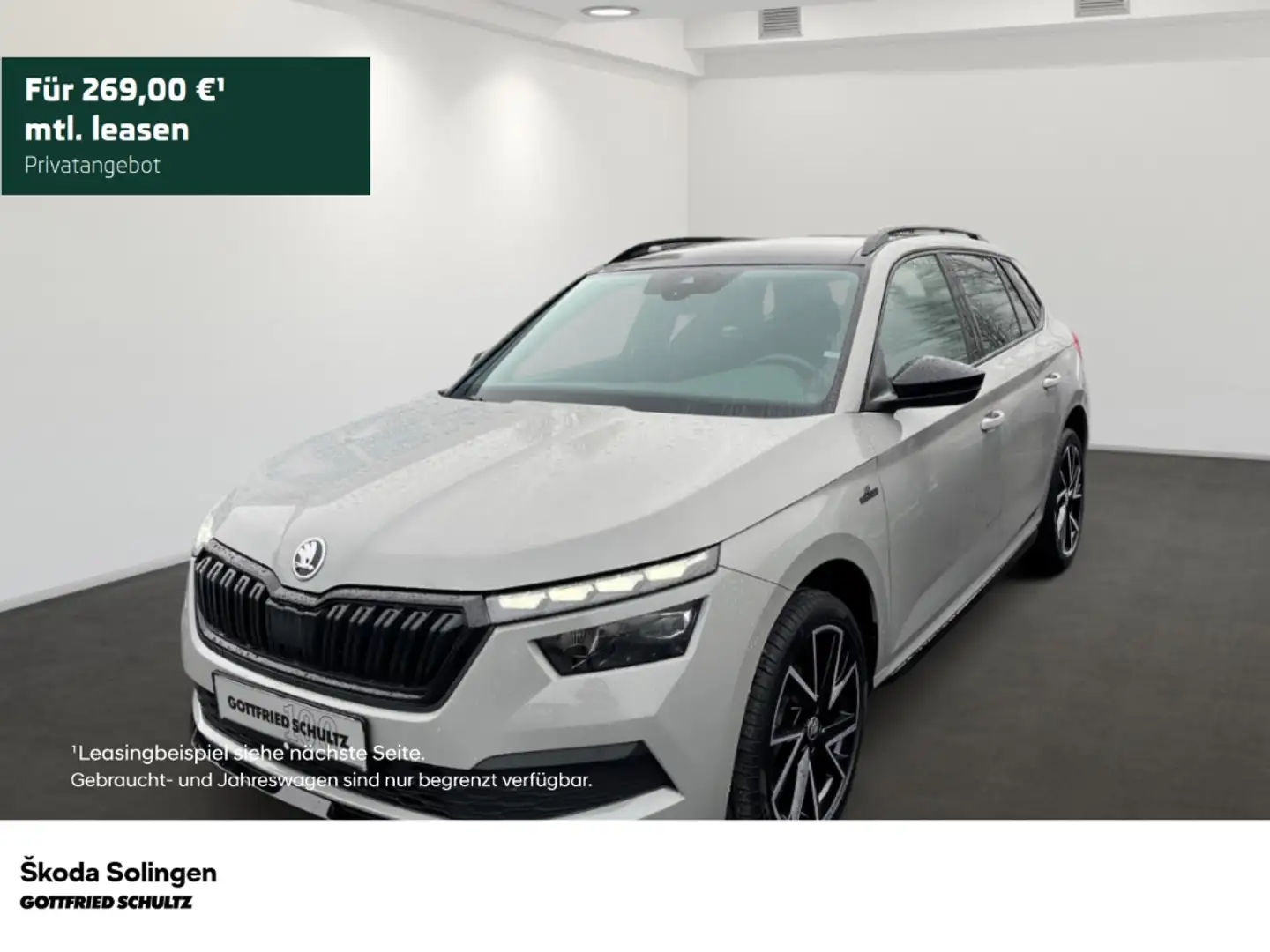 Skoda Kamiq 1.0 TSI Monte Carlo DSG   Pano   Keyless   Blind S Grau - 1