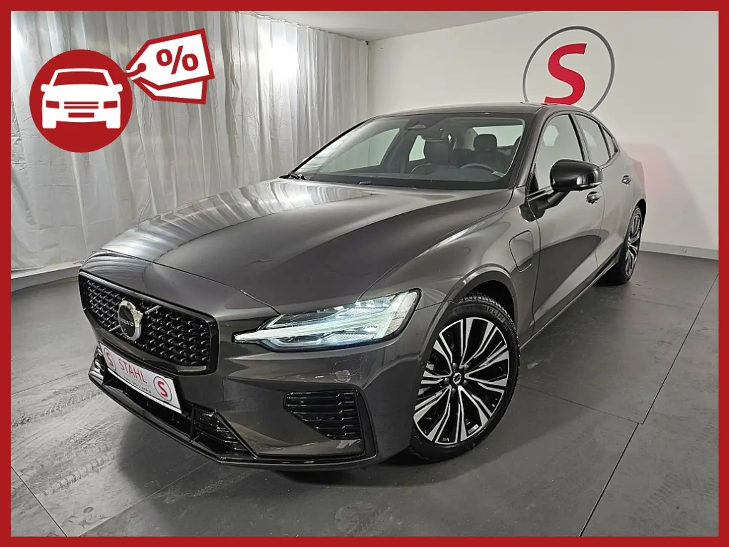 Volvo S60 T8 AWD Recharge PHEV Plus Dark Aut. | Auto Stah... Szürke - 1