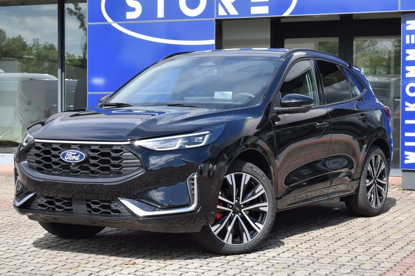 Ford Kuga FHEV Hybrid ST-Line X 4x4 Vollausstattung Nero - 2