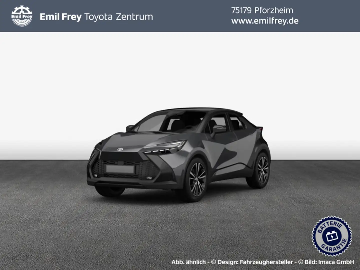 Toyota C-HR+ + 77kWh AWD Lounge Sky&Sound Navi 360°Kamera Gris - 1