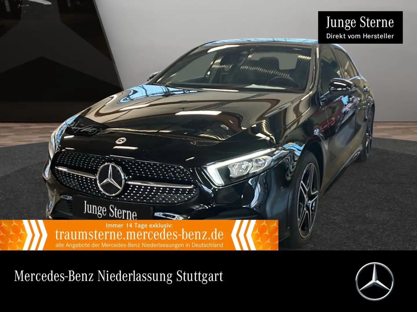 Mercedes-Benz A 250 e AMG+NIGHT+PANO+LED+KAMERA+8G Schwarz - 1