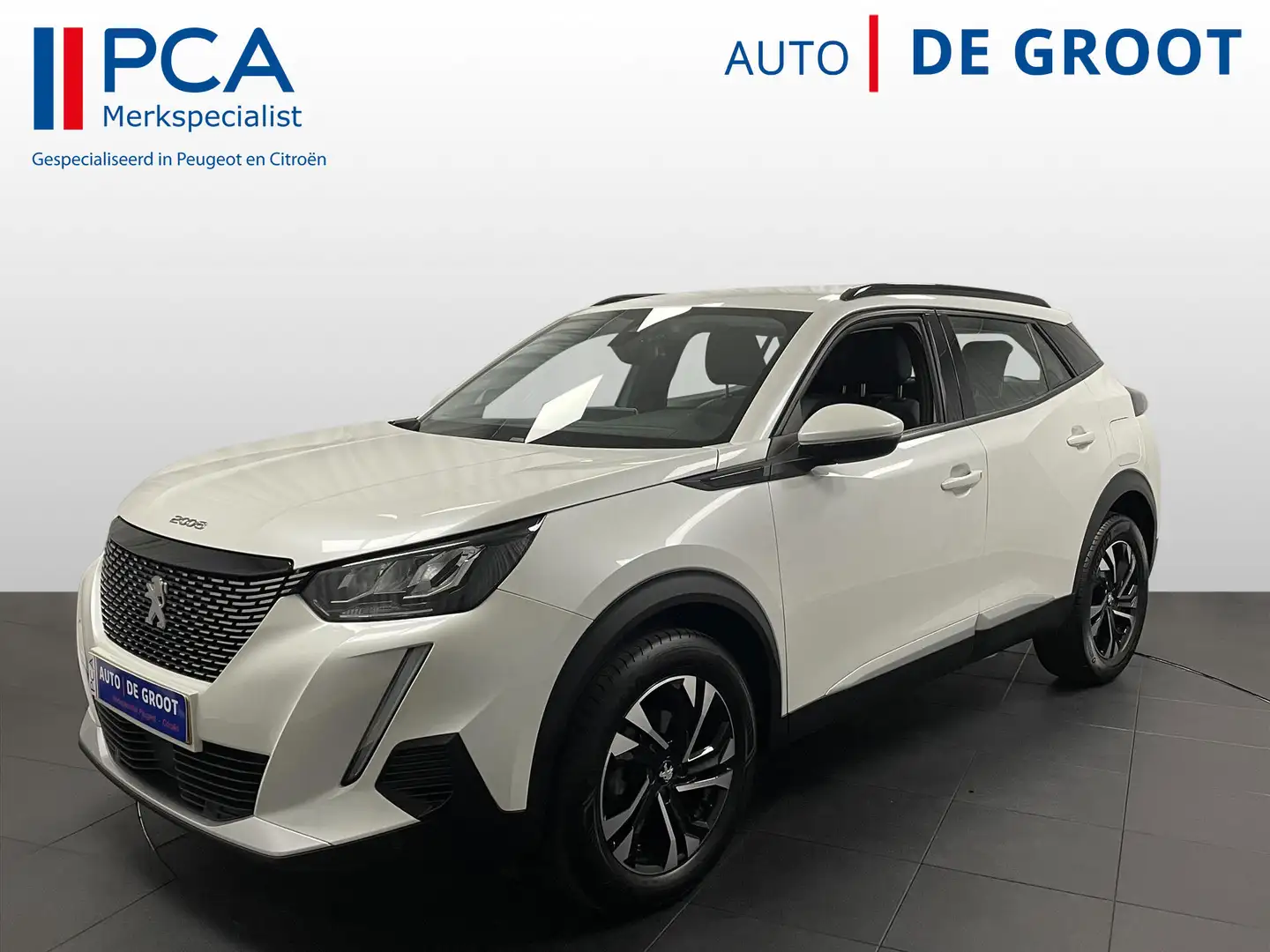 Peugeot 2008 ALLURE PACK 130pk EAT8 3D Dash | Camera | Navi Car Bianco - 1