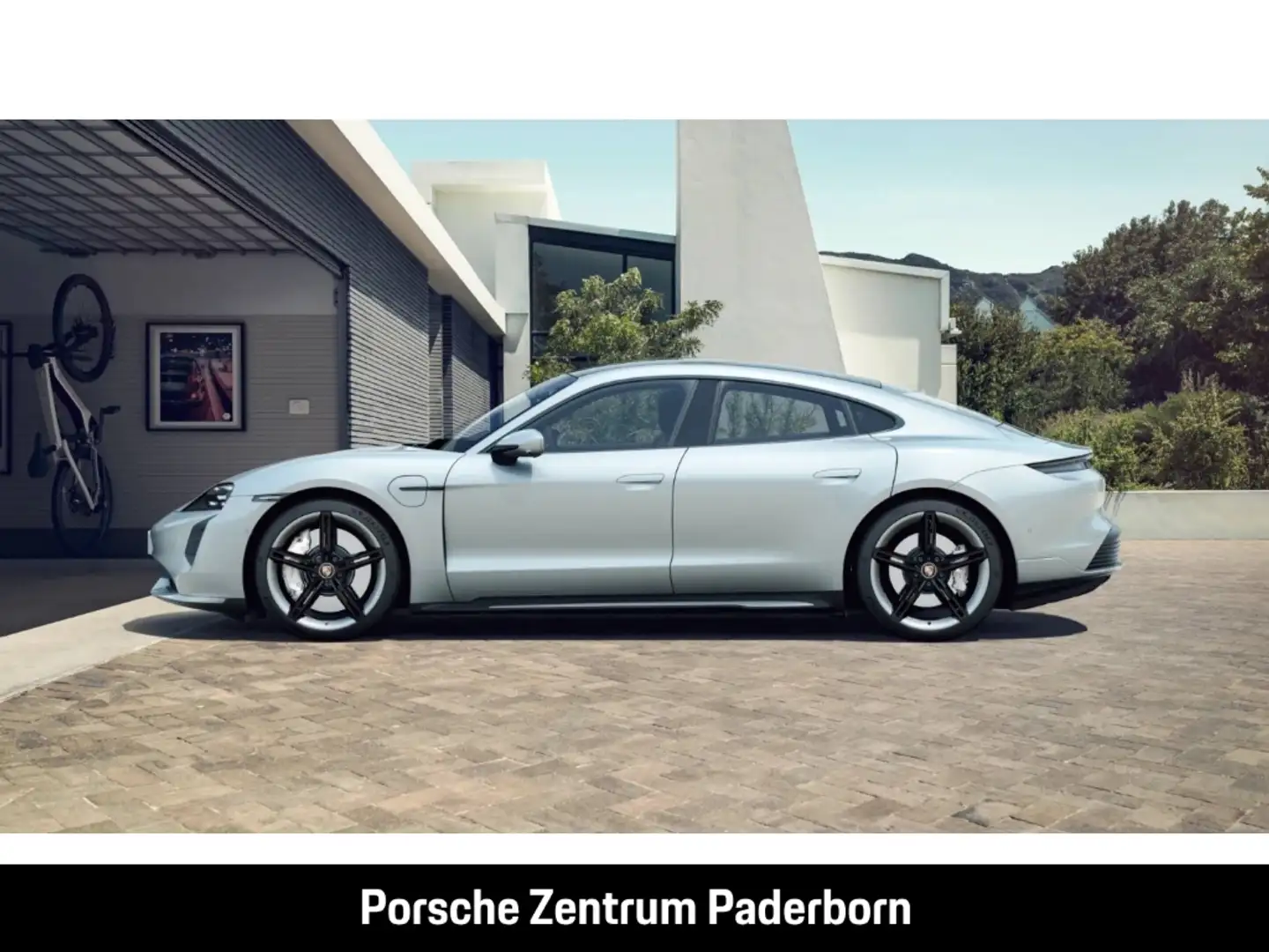 Porsche Taycan Turbo Leder-Brombeer InnoDrive Head-Up Argento - 2