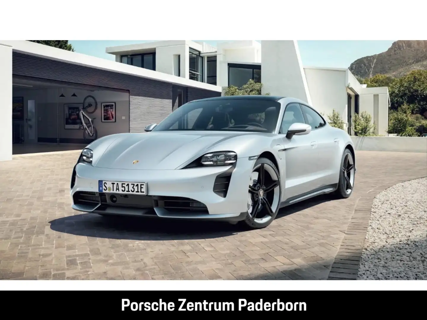 Porsche Taycan Turbo Leder-Brombeer InnoDrive Head-Up Argento - 1