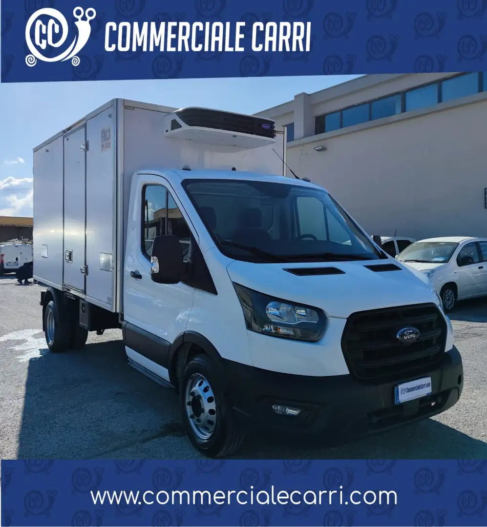 Ford Transit 350 L3 2.0TDCI ISOTERMICO CON GRUPPO FRIGO RG-2020 Blanco - 1