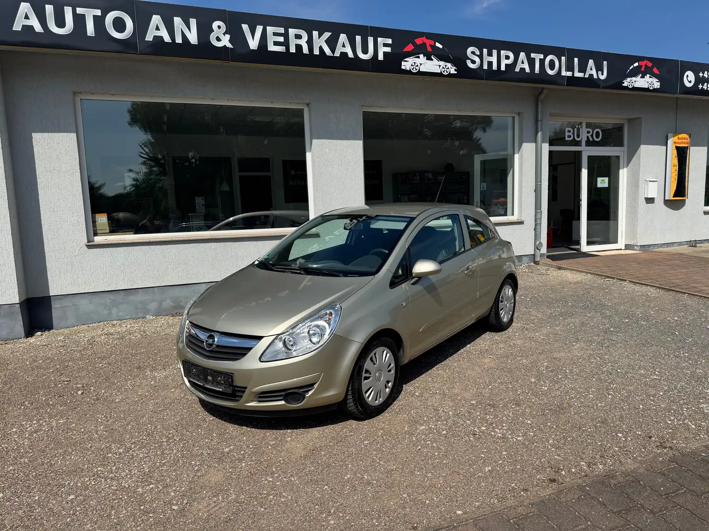 Opel Corsa Edition TÜV NEU KLIMA Beige - 1