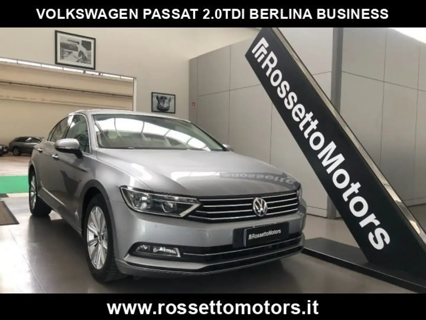 Volkswagen Passat 2.0TDI Business BERLINA Srebrny - 1