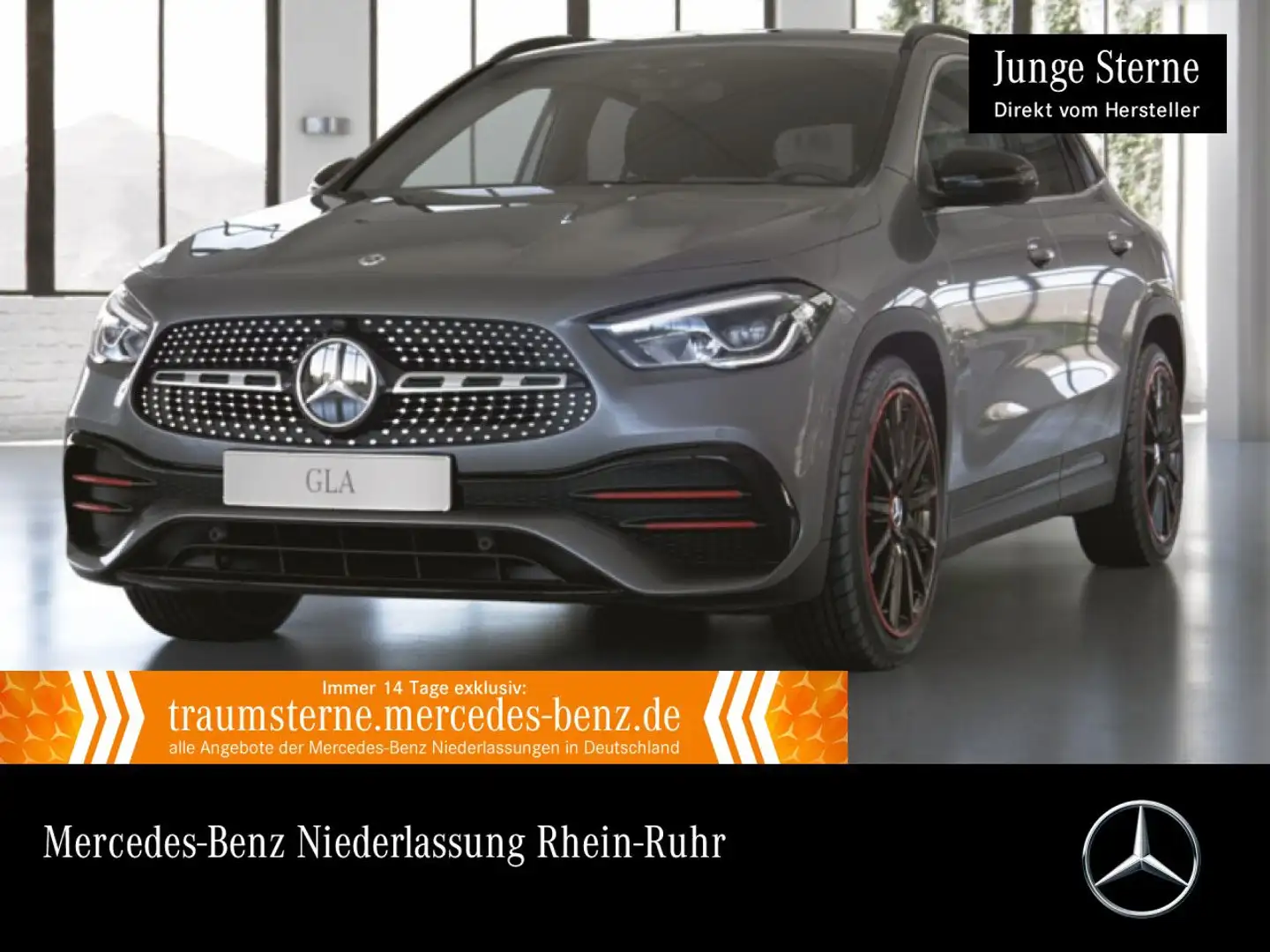 Mercedes-Benz GLA 200 d 4M AMG+AHK+LED+FAHRASS+KAMERA+8G Gris - 1