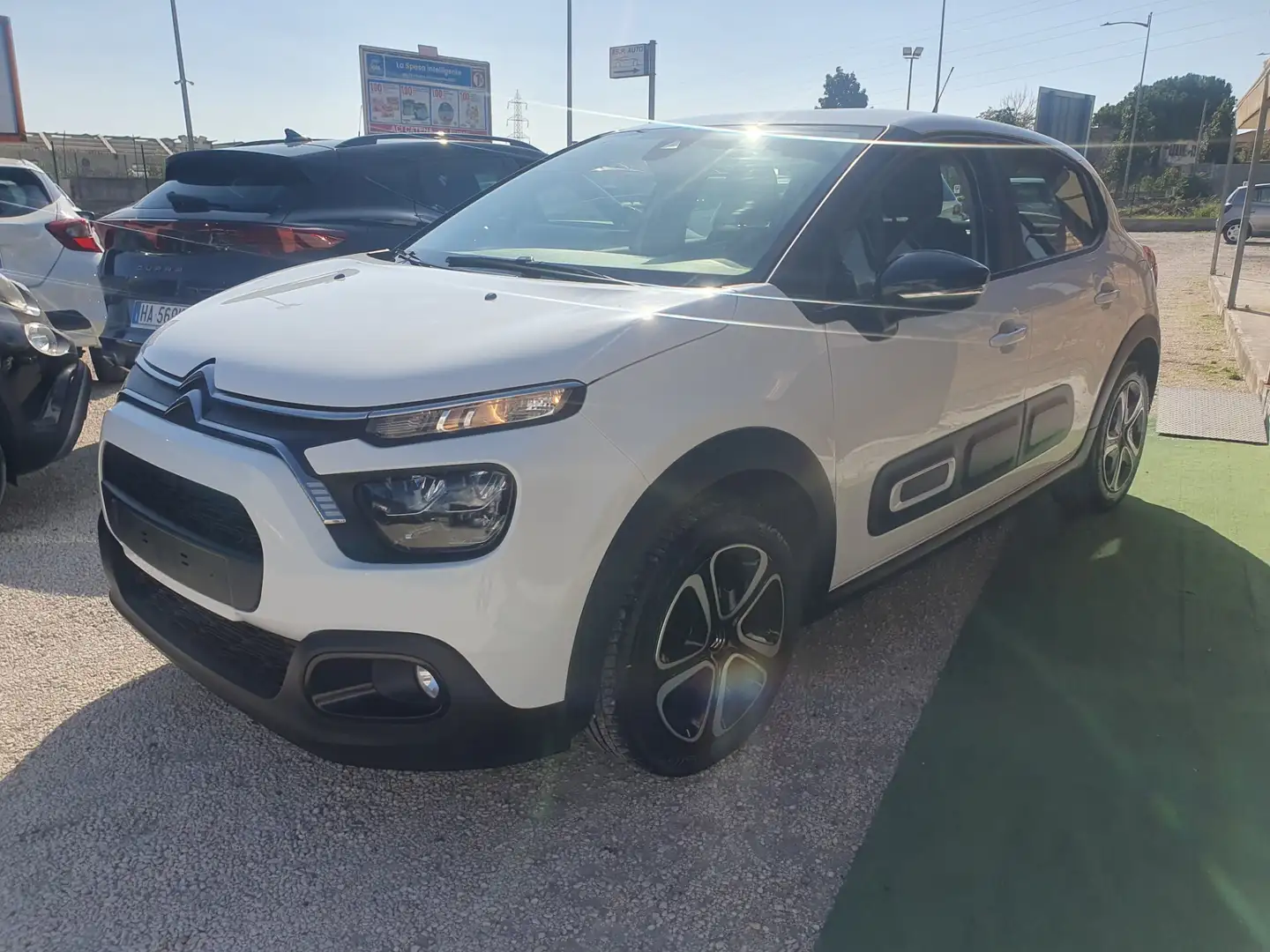 Citroen C3 C3 BlueHDi 100 S&S Shine Pack Bianco - 2