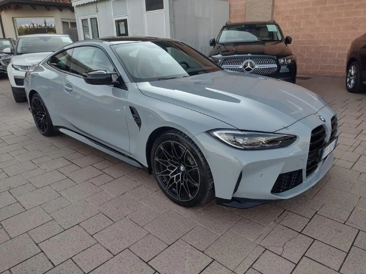 BMW M4 M4 Coupe 3.0 Competition M xdrive auto Grigio - 2