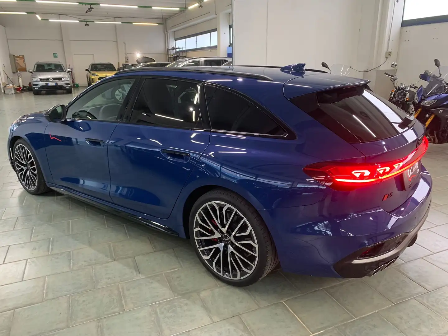 Audi A5 A5  Avant 2.0 tdi mhev+ S line ed qu 204cv s-tr Blau - 2