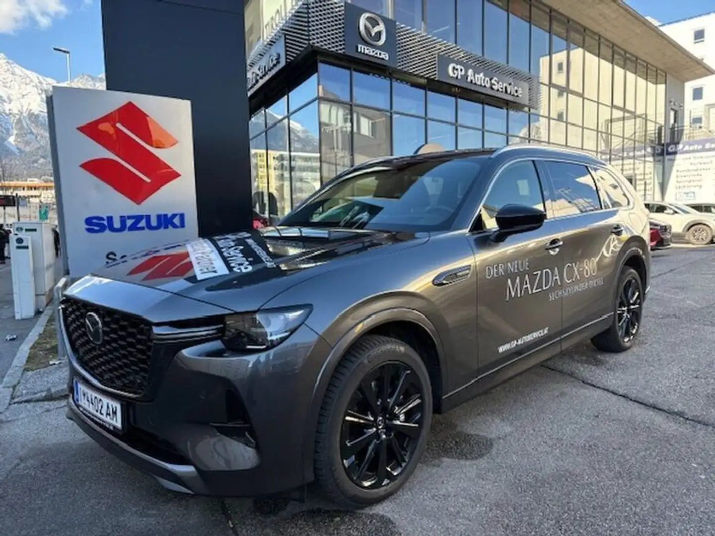 Mazda CX-80 3.3L e-SKYACTIV D AWD Homura Plus Aut. *Leasing* Gris - 1