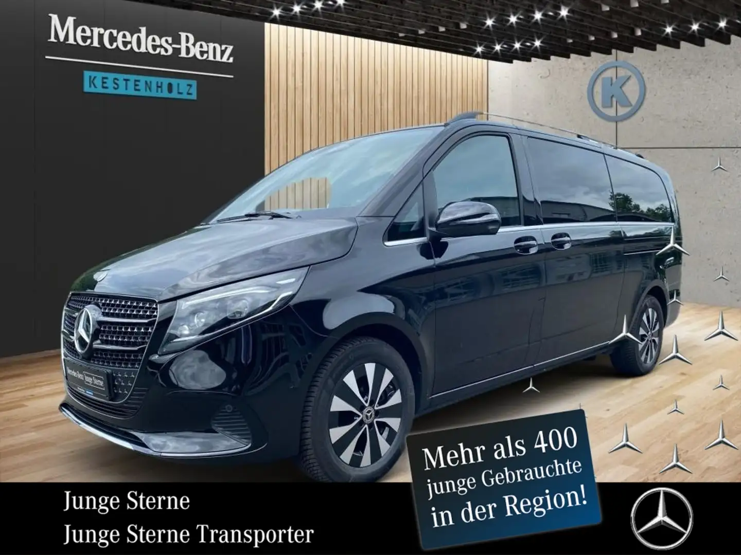 Mercedes-Benz V 300 d AVANTGARDE Extralang *MBUX*STHZ*360°KAM* Negru - 1