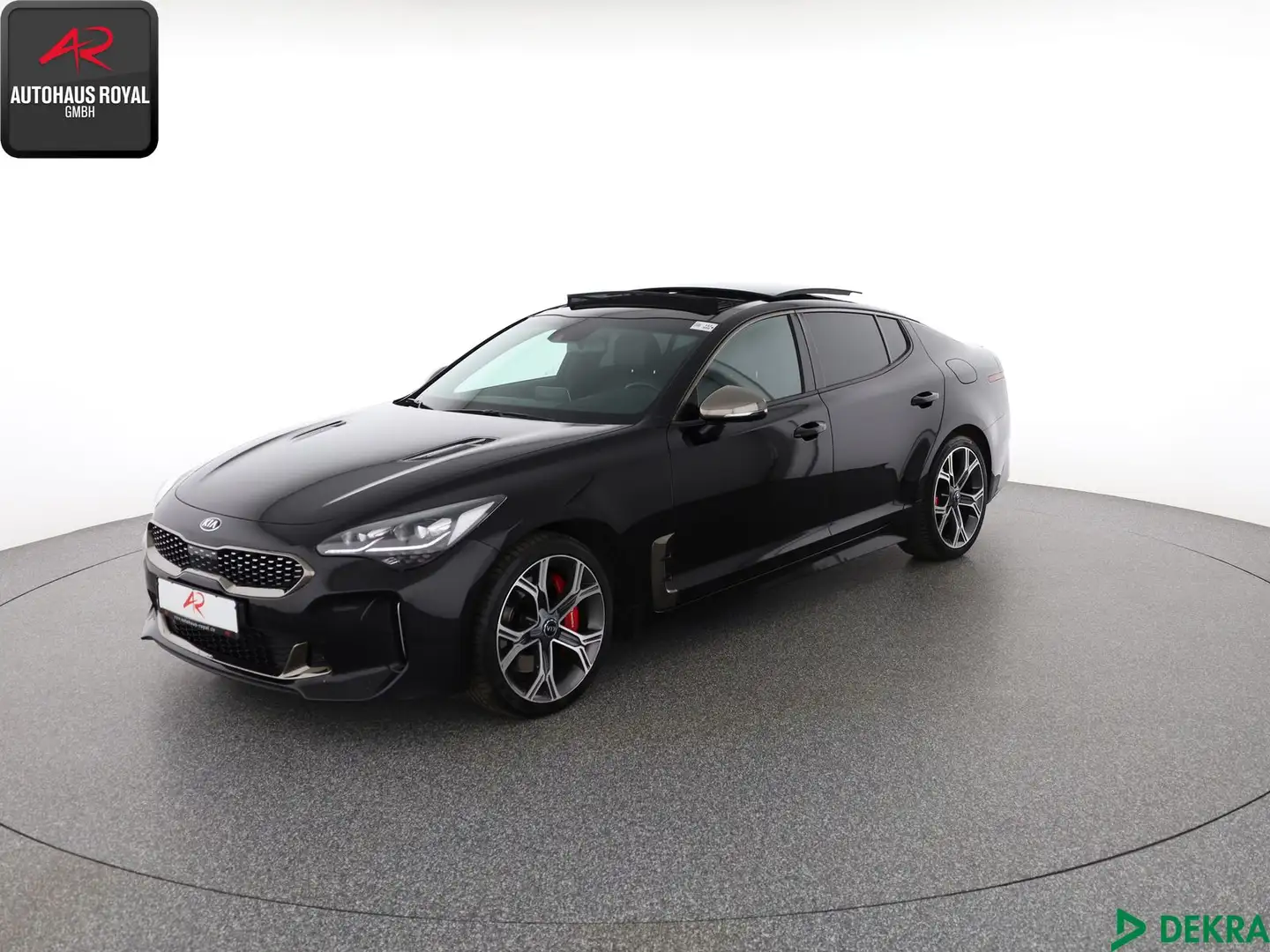 Kia Stinger Stinger 3.3 V6 TGDI GT 4WD KEYLESS,H/K,HEADUP,SH Noir - 1
