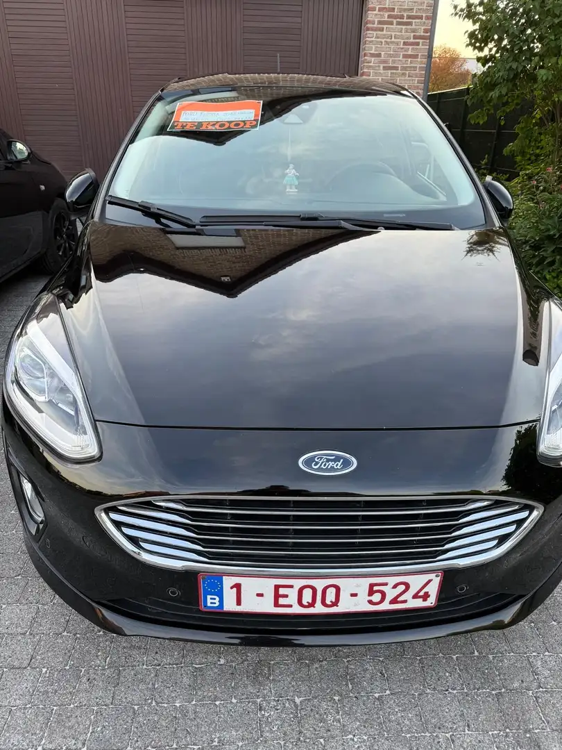 Ford Fiesta Fiesta 1.0 EcoBoost S Zwart - 1