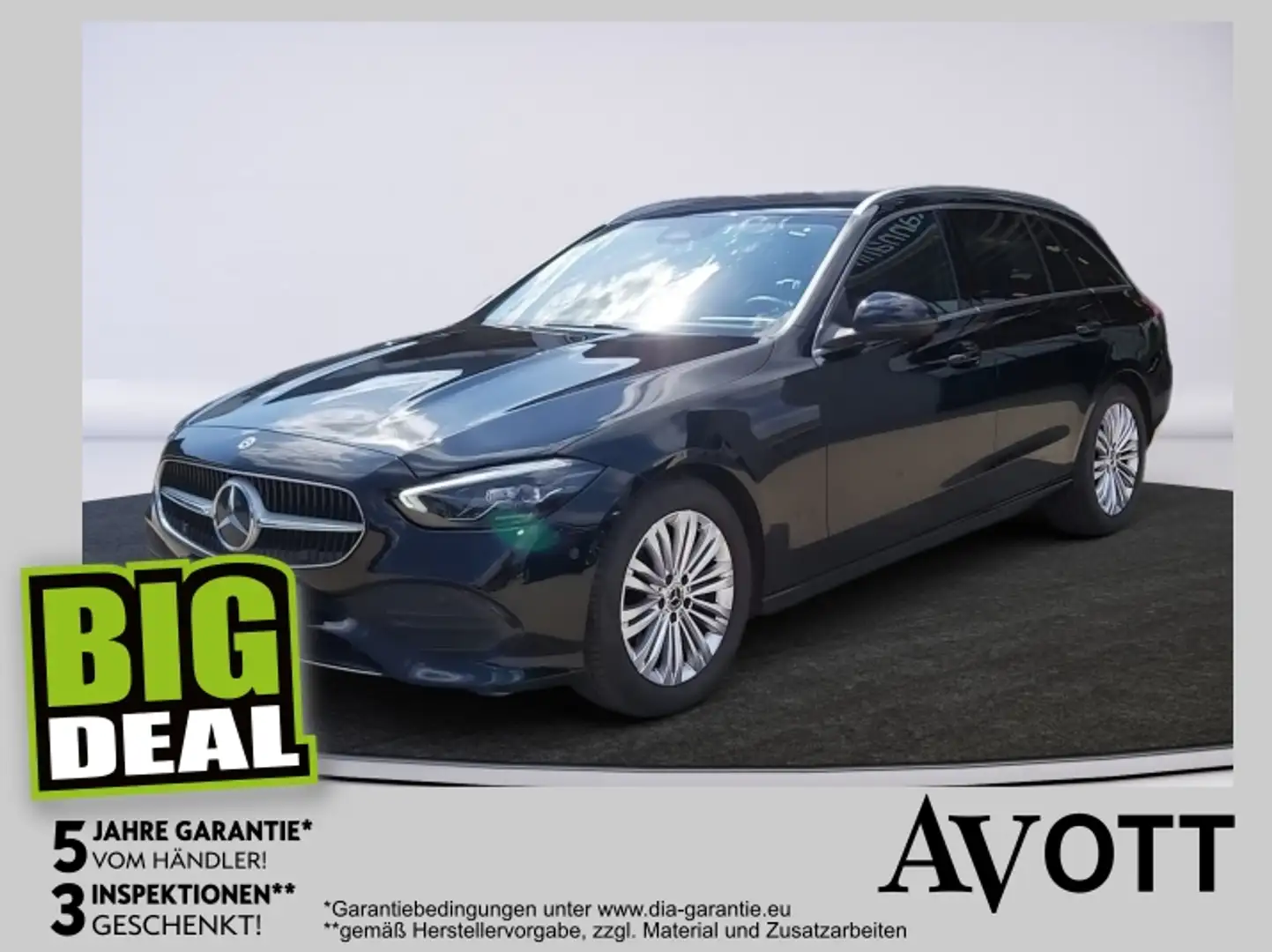 Mercedes-Benz C 180 T Advantage Schwarz - 1