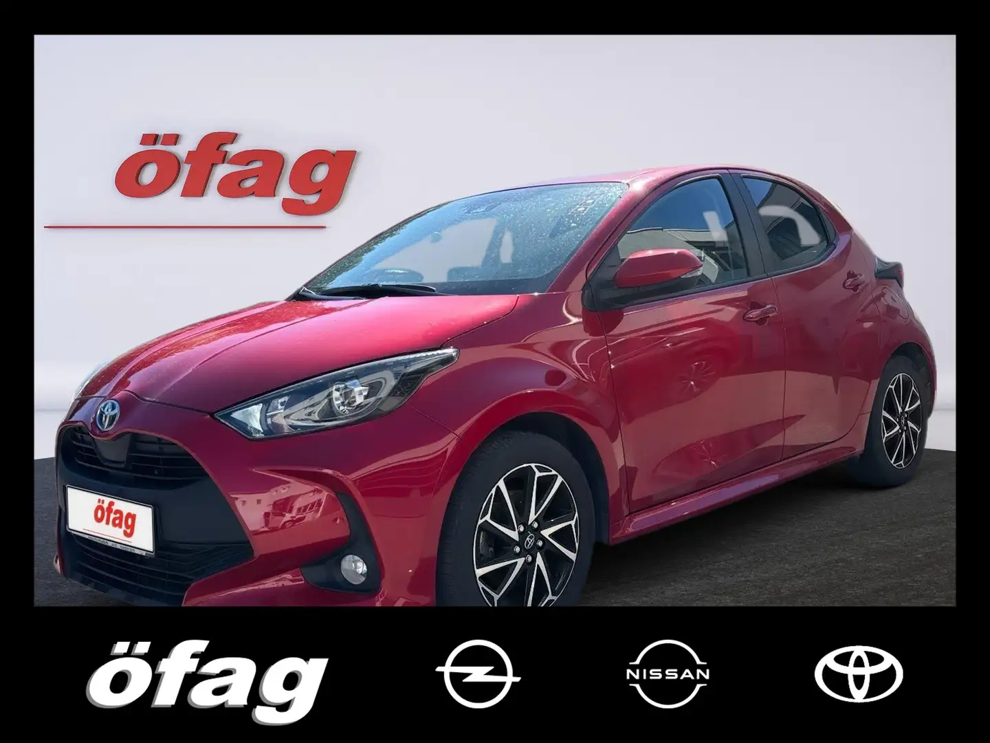 Toyota Yaris 1.5 VVT-i Hybrid Active Drive SHZ+Kam.+LM Rot - 1