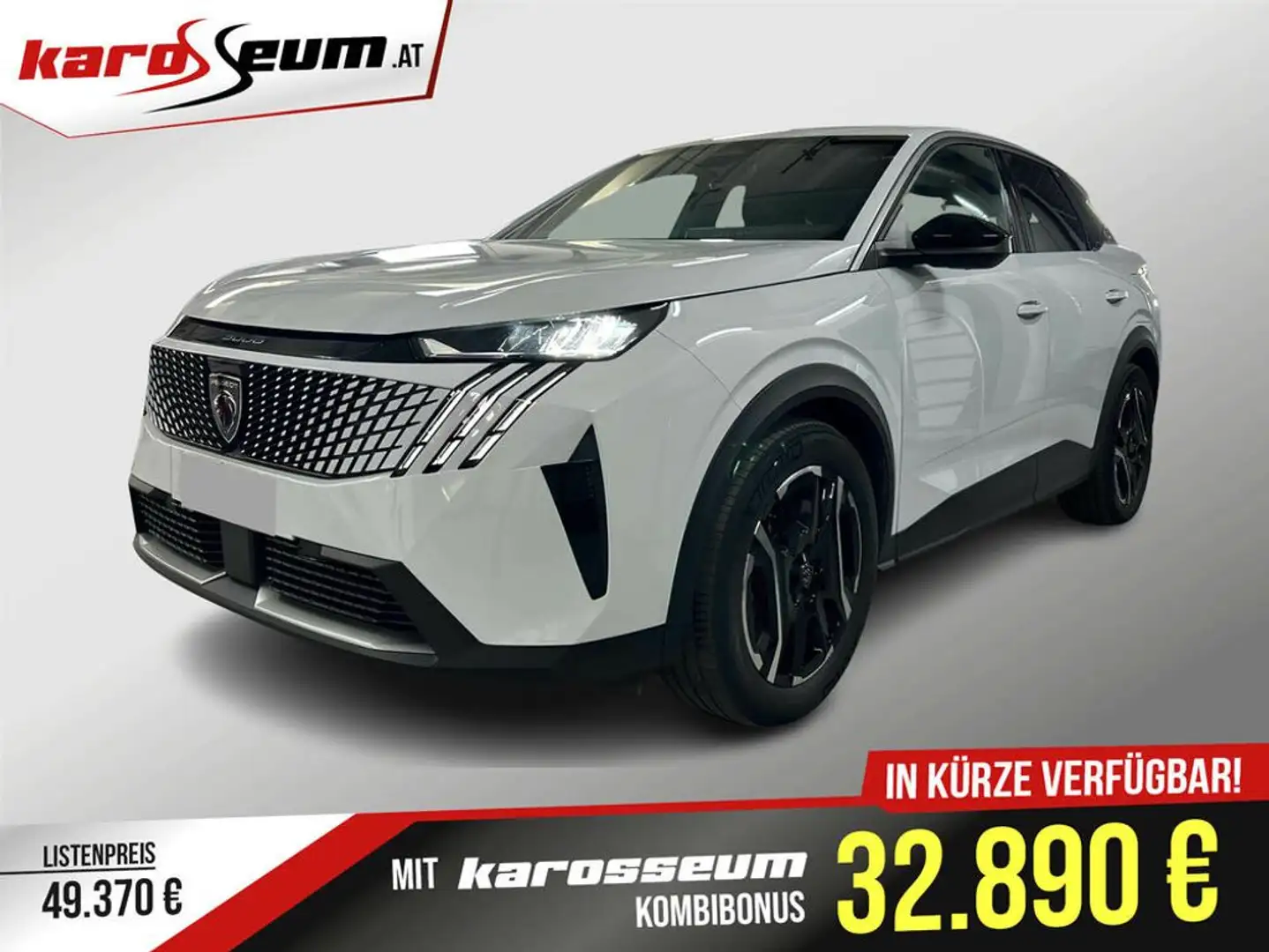 Peugeot 3008 EL 210 Allure | JAHRESWAGEN | 78kWh | LED Weiß - 1