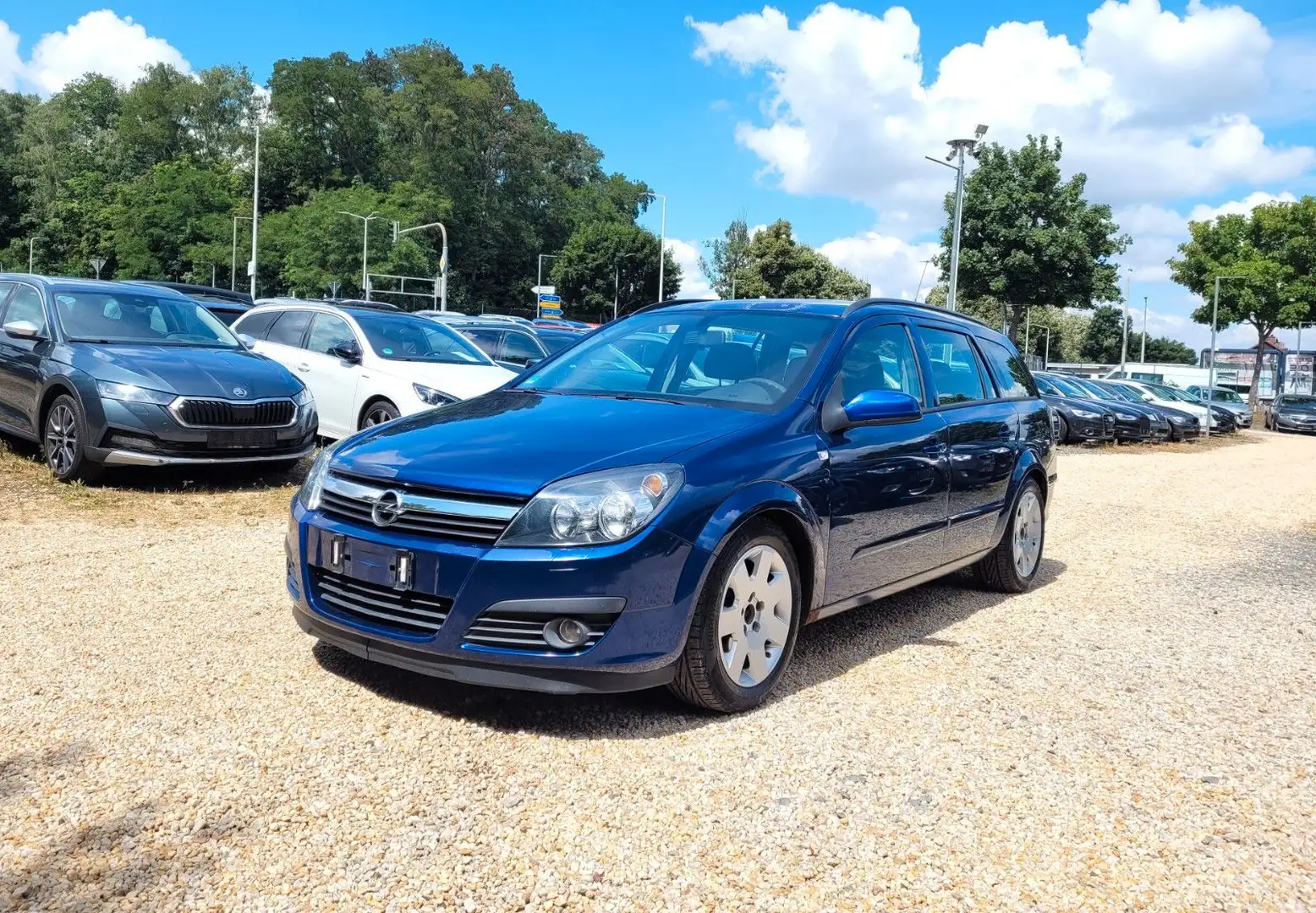 Opel Astra H Caravan Edition 1.6*Klima*Temp*AHK*LMF* Blau - 1
