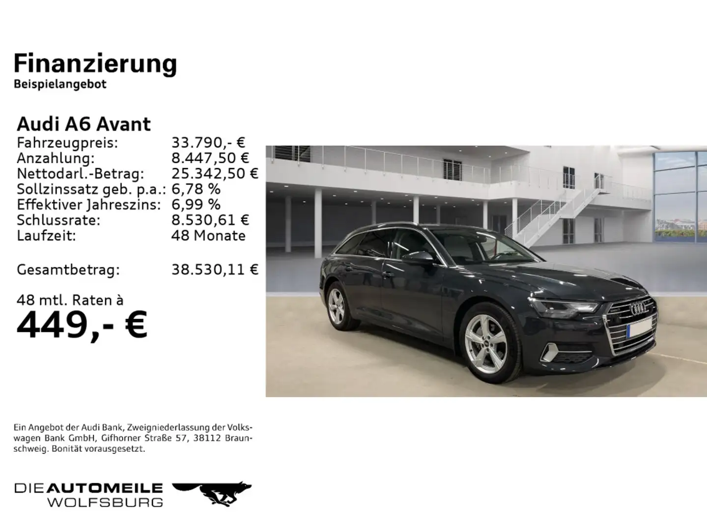Audi A6 40TDI quattro S tronic sport STANDHZ/AH Grau - 2