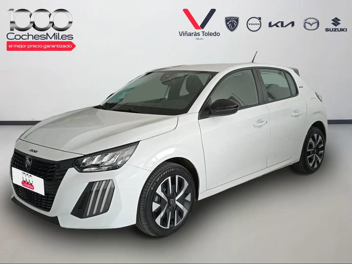 Peugeot 208 1.2 Hybrid Style e-DCS6 110 Blanco - 1