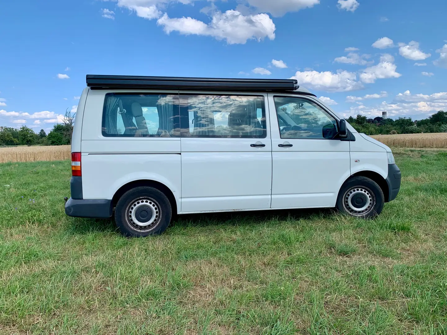 Volkswagen T5 Kombi Transporter Weiß - 2