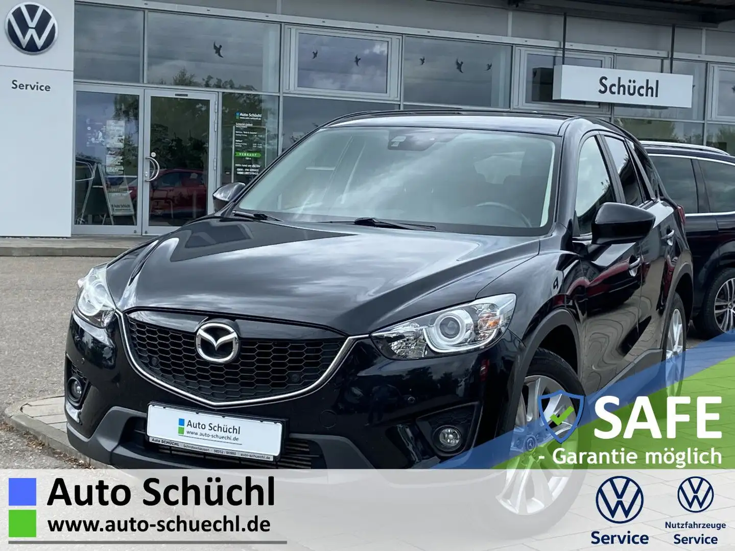 Mazda CX-5 2.2 SKYACTIV-D AWD SportsLine 19"+KLIMAAUT. Schwarz - 1