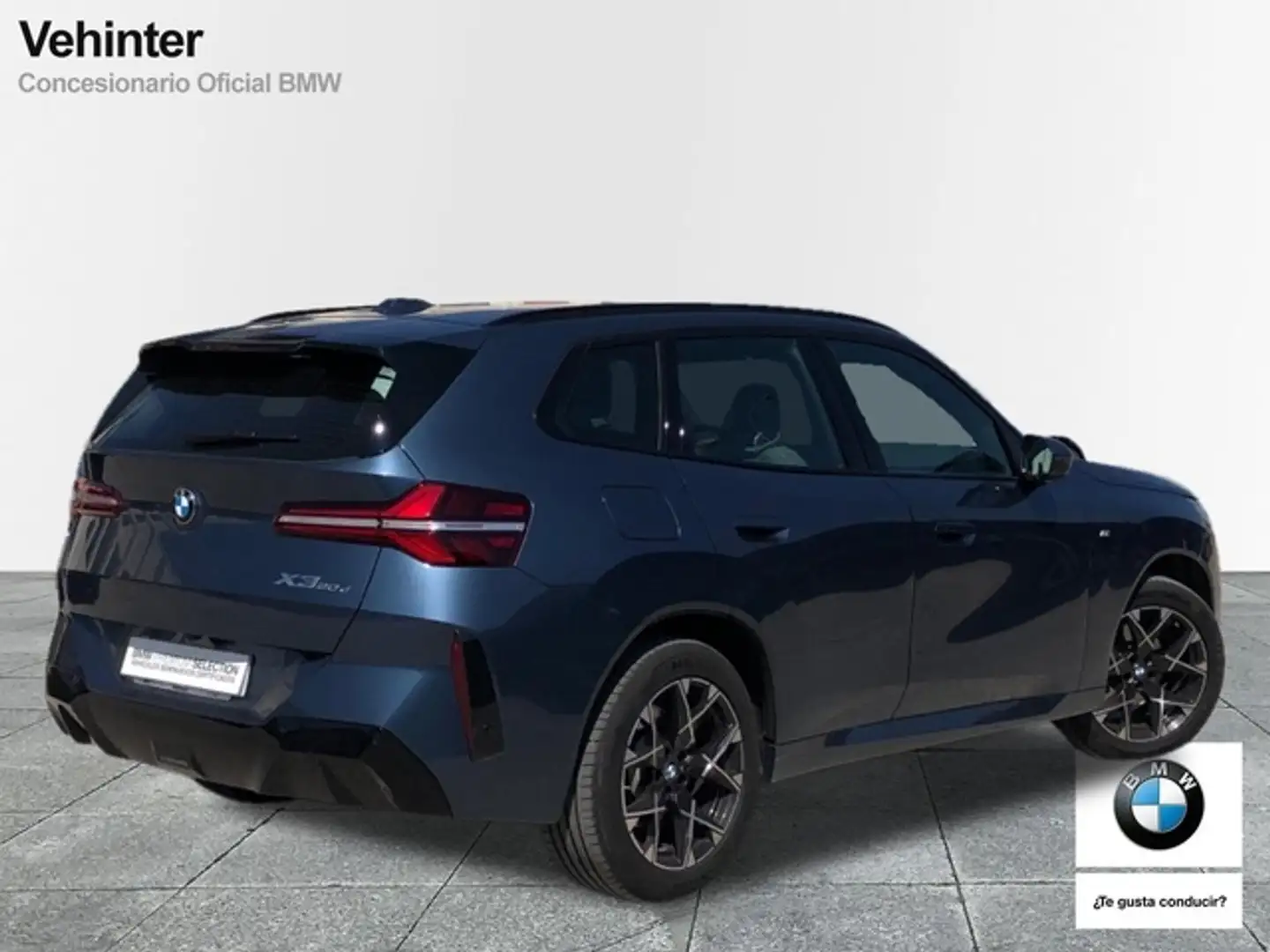 BMW X3 xDrive 20dA Bleu - 2