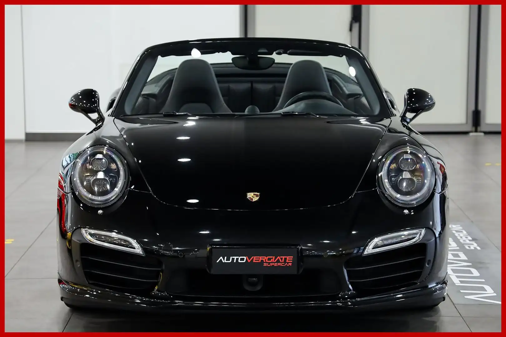 Porsche 991 3.8 Turbo S Cabriolet Negro - 2