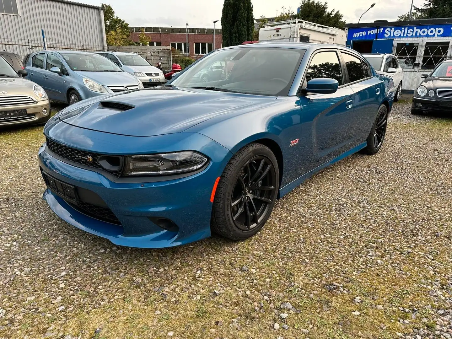 Dodge Charger Scat pack  23000  Neuzustand! Voll Sale! Modrá - 1