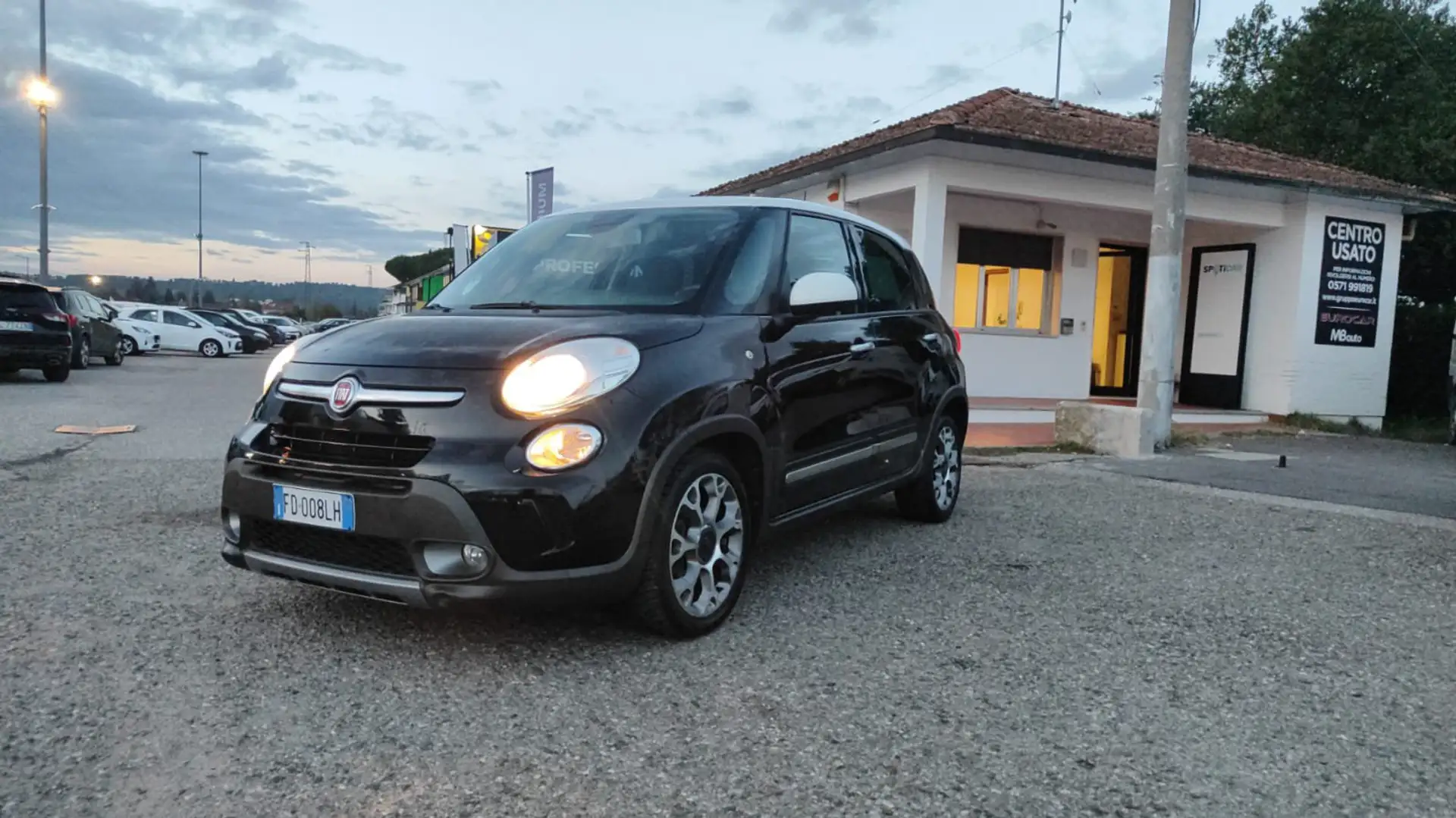 Fiat 500L 500L 1.6 Multijet 105 CV Trekking Nero - 1