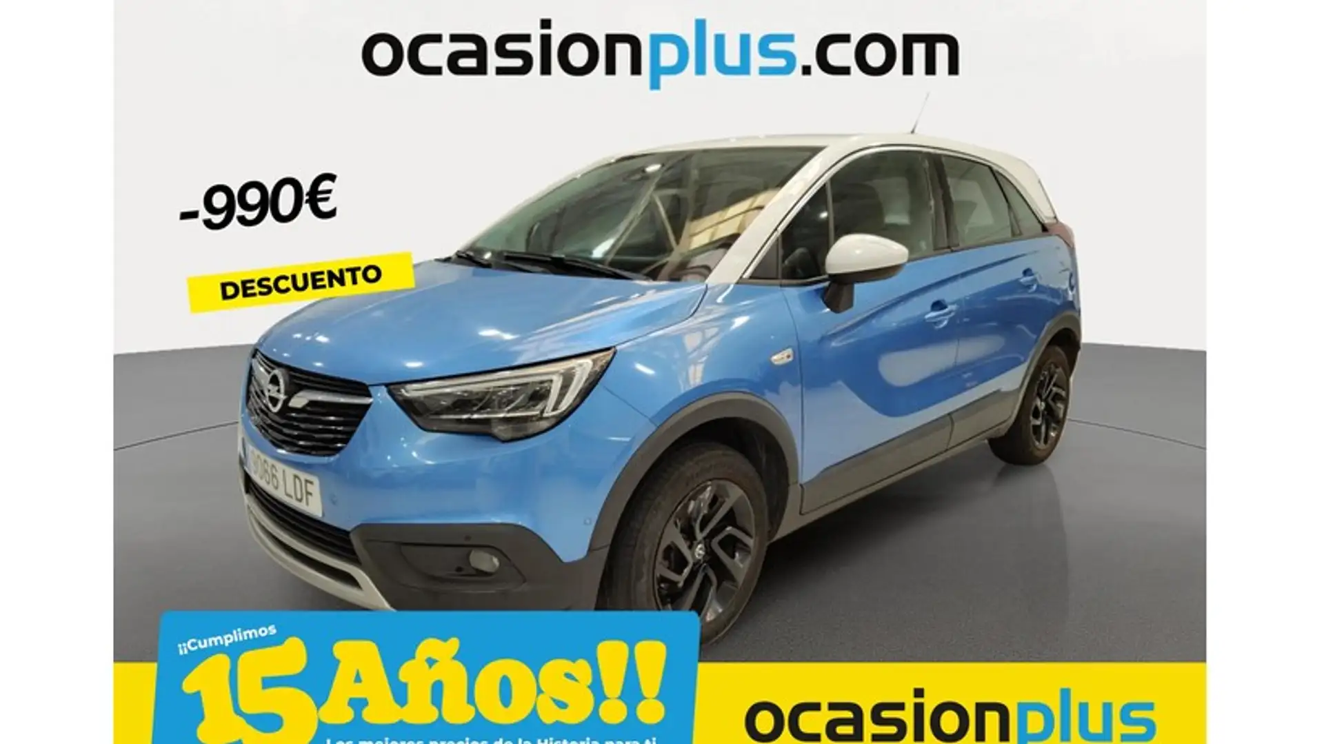 Opel Crossland X 1.2T S&S Innovation 130 Aut. Blauw - 1