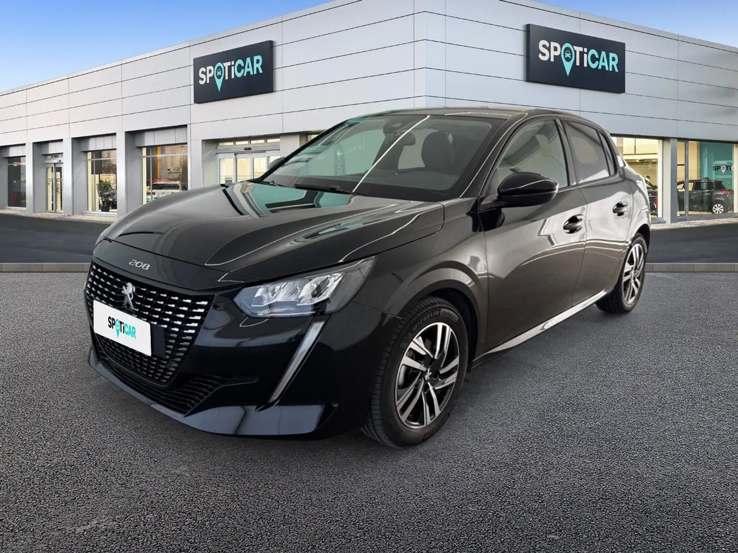 Peugeot 208 Allure Pack PureTech 100 EAT8 S/S auto Negro - 1