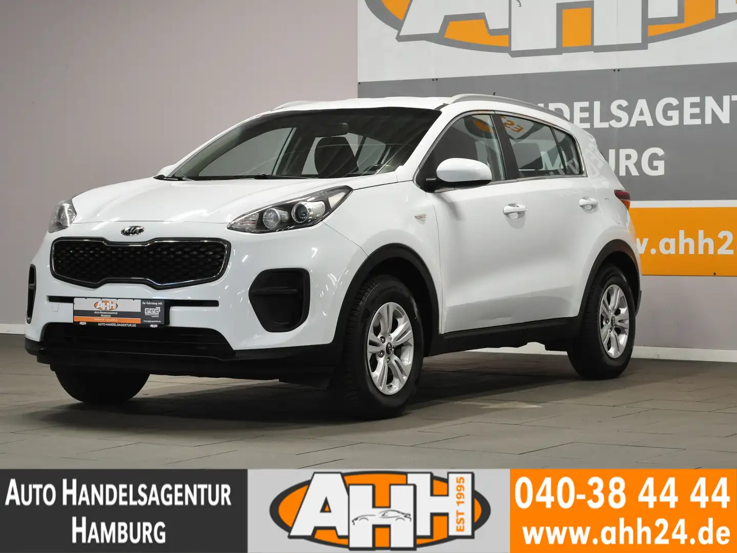 Kia Sportage 1.6 GDI 2WD SHZ|LED|ISOFIX|KLIMA|AHK|1H Weiß - 1