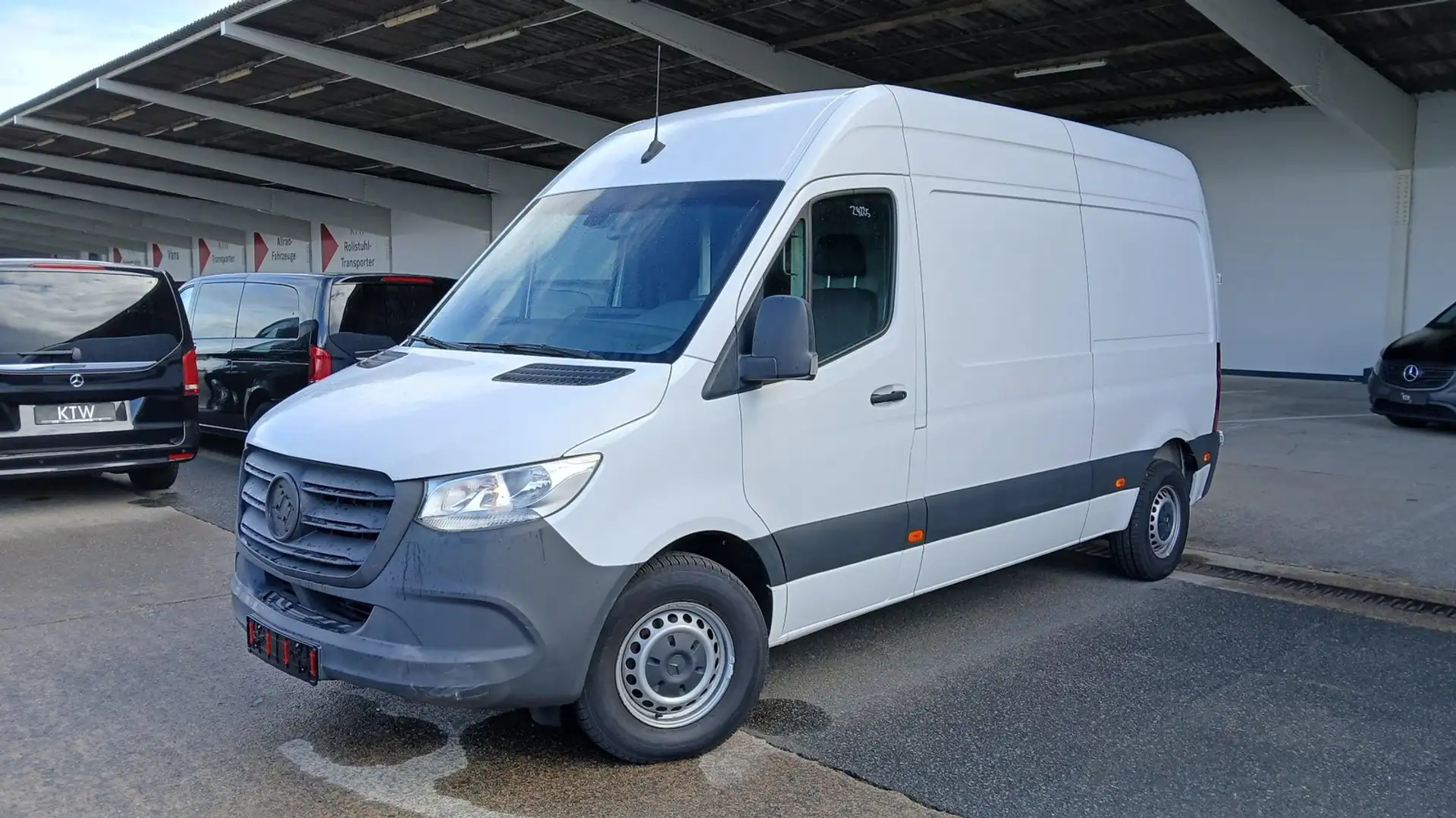 Mercedes-Benz eSprinter III Kasten  312 Sprinter FWD L2 KLIMA/RF Weiß - 2