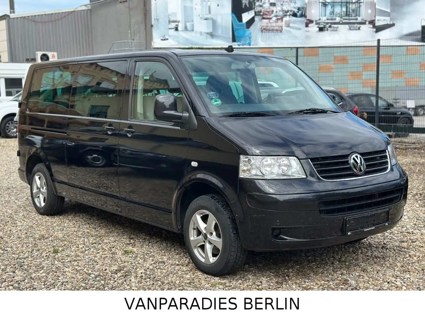 Volkswagen T5 Caravelle Lang/Aut/8Sitze/Standh/AHK/PDC/Temp Nero - 1