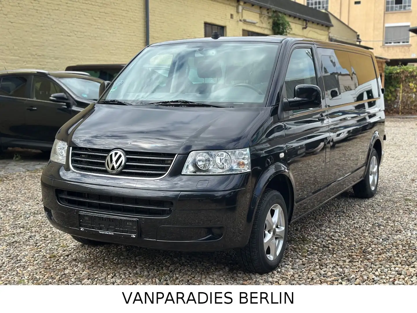 Volkswagen T5 Caravelle Lang/Aut/8Sitze/Standh/AHK/PDC/Temp Nero - 2