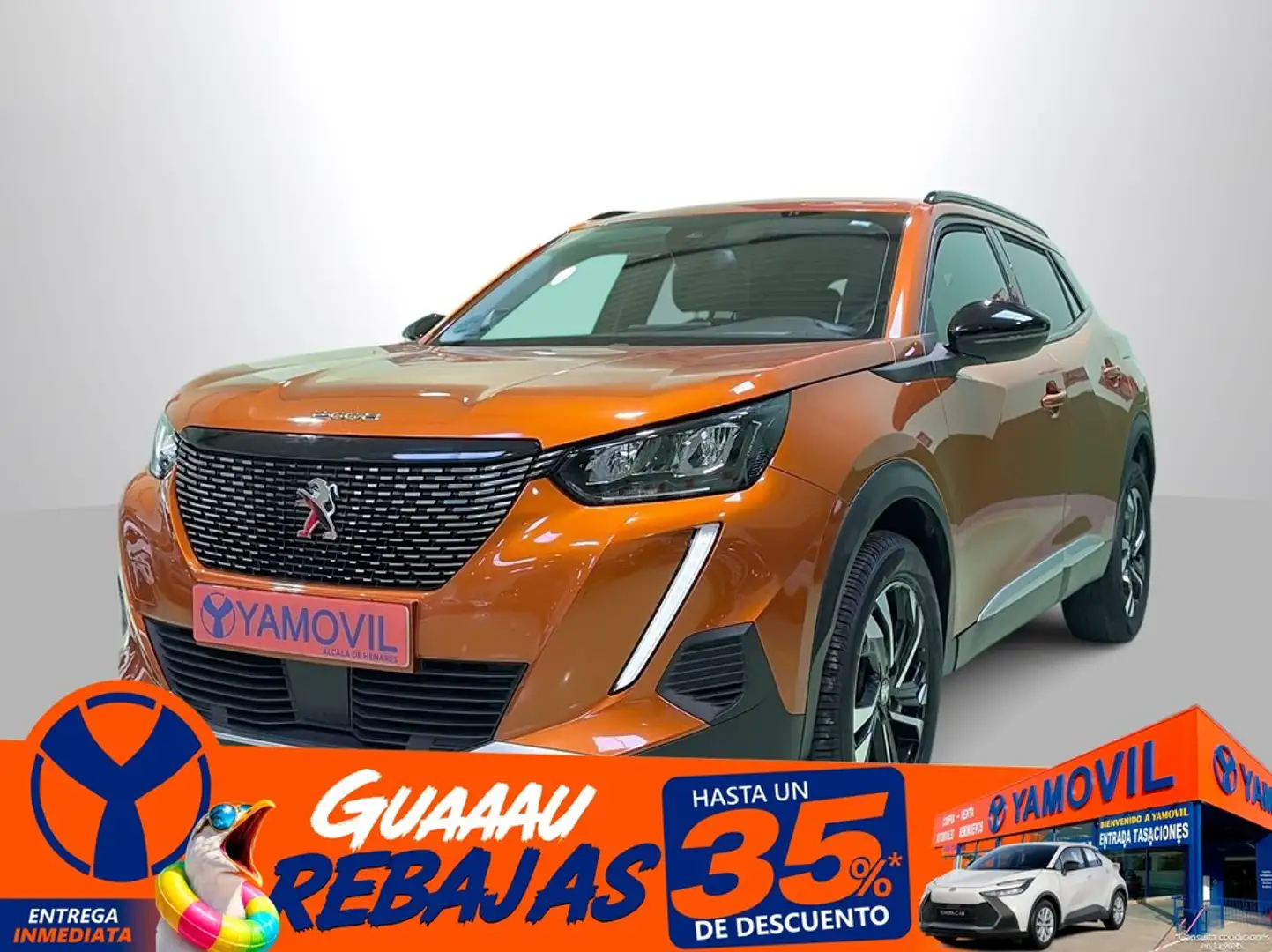 Peugeot 2008 1.5BlueHDi S&S Allure Pack 110 Naranja - 1