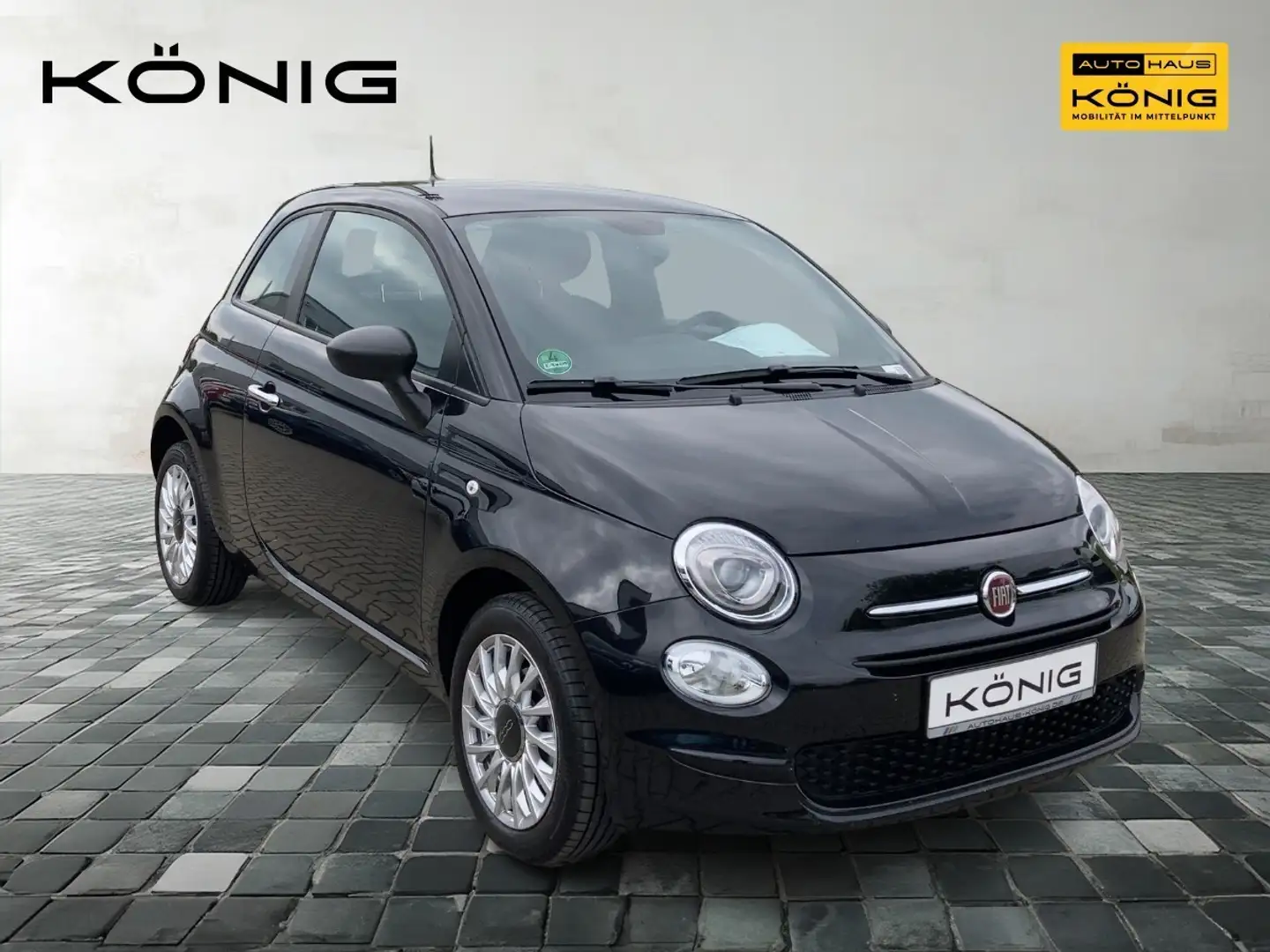 Fiat 500 1,0 Mild Hybrid Basis (EUR Schwarz - 2