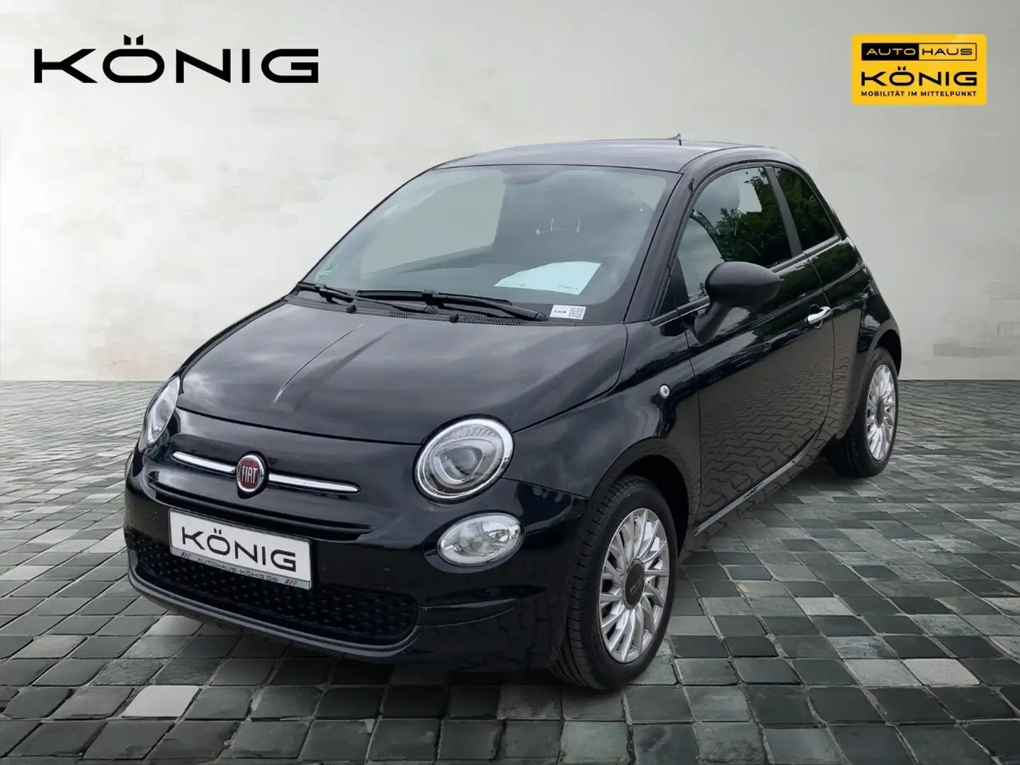 Fiat 500 1,0 Mild Hybrid Basis (EUR Schwarz - 1