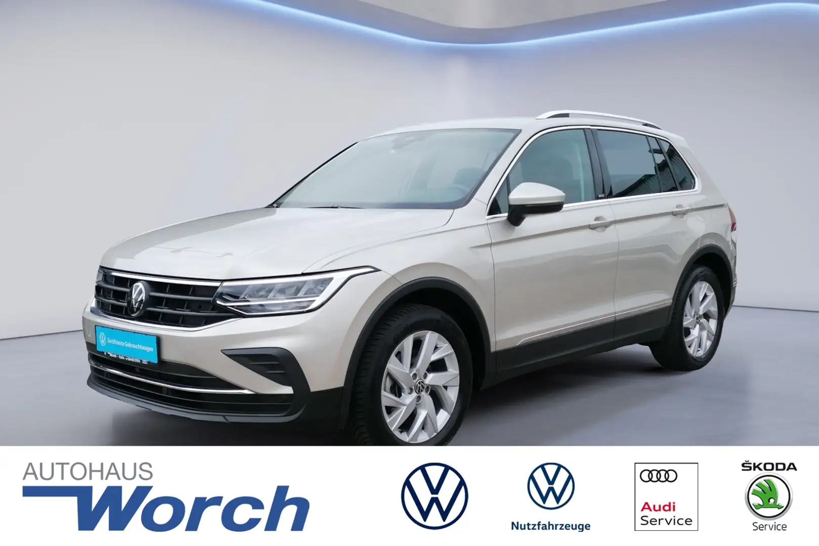 Volkswagen Tiguan Move 1.5 TSI NAVI+LED+SHZ+GRA+AHK+ Silber - 1
