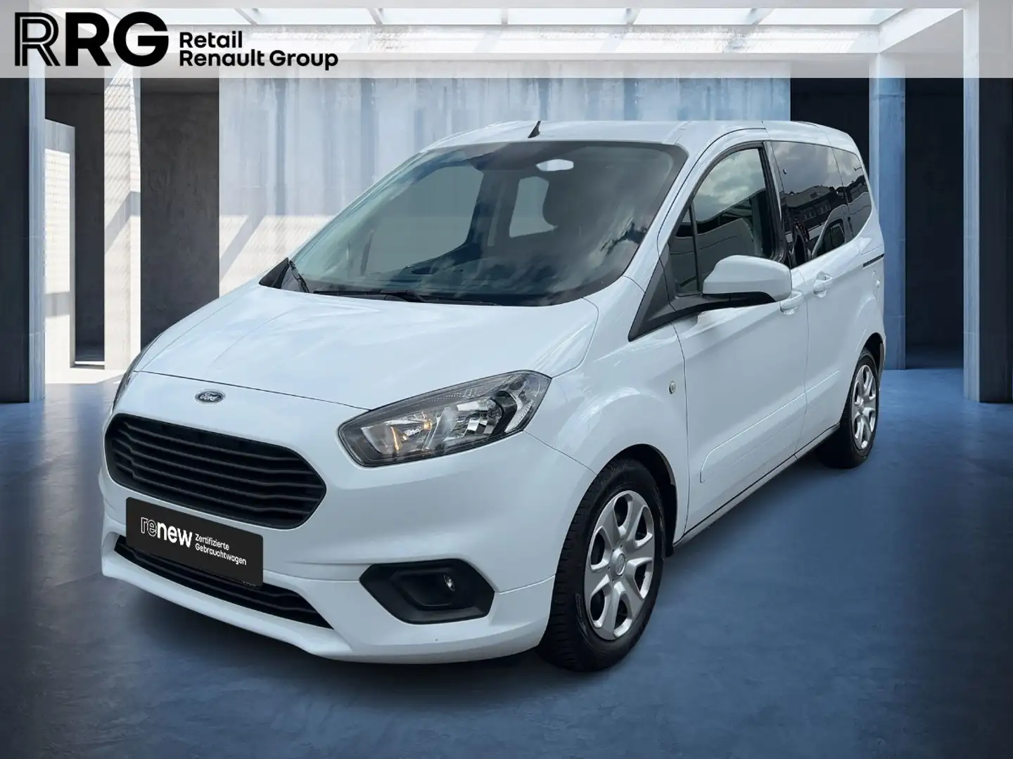 Ford Tourneo Courier Navi Klima PDC Allwetter Braun - 1