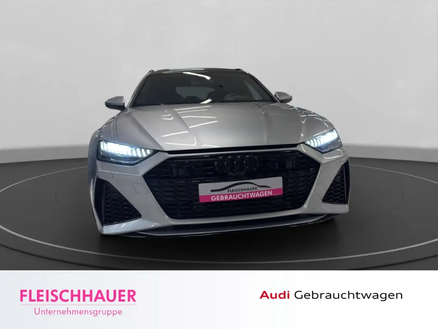 Audi RS6 Avant 4.0 TFSI qu. Laser+Pano+305km/h+Keramik Silber - 2