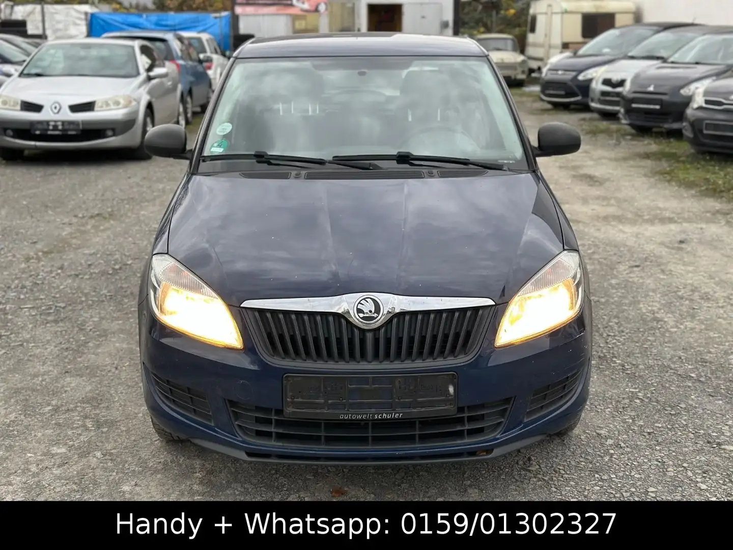 Skoda Fabia Active -1-Hand -S.heft gepf. -TÜV 04.2026 Blau - 2
