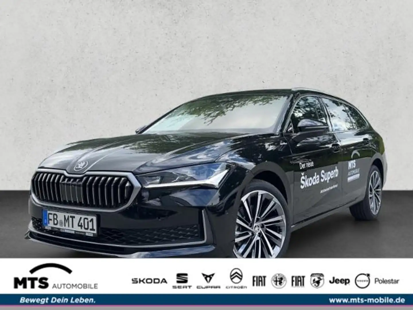 Skoda Superb Combi 2.0 TDI L&K Matrix Massage uvm. Negru - 1