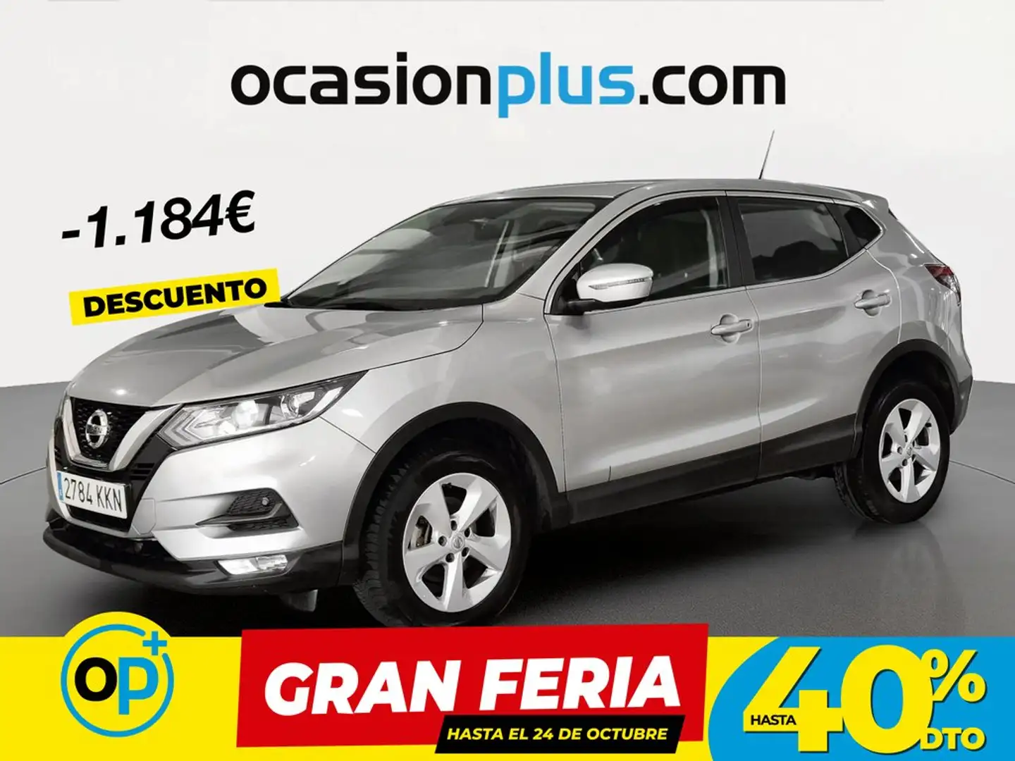 Nissan Qashqai 1.6dCi Acenta 4x4-i Gris - 1